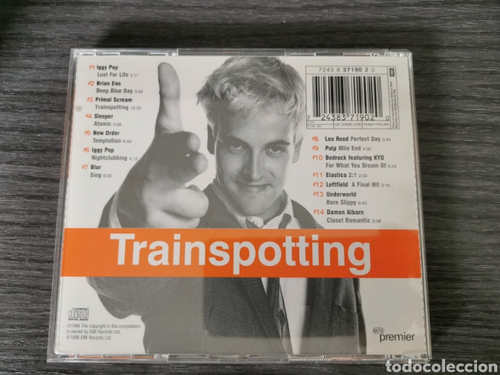 CDs de m&uacute;sica: CD TRAINSPOTTING - EMI PREMIER 1996 - Foto 2