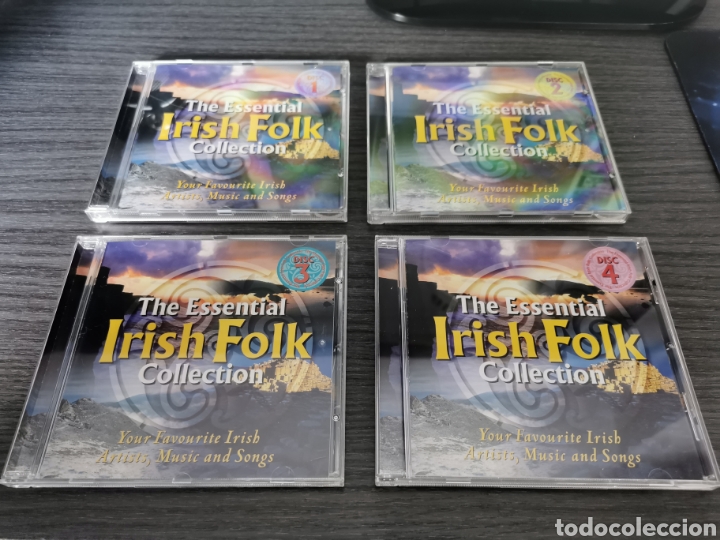 CDs de m&uacute;sica: THE ESSENTIAL IRISH FOLK COLLECTION - 4 CDS - Foto 2