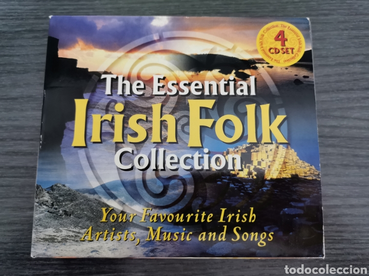 CDs de m&uacute;sica: THE ESSENTIAL IRISH FOLK COLLECTION - 4 CDS - Foto 1