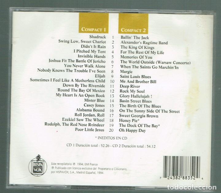 CDs de m&uacute;sica: CD GOLDEN GATE QUARTET 2 CD (40 TEMAS) - Foto 2