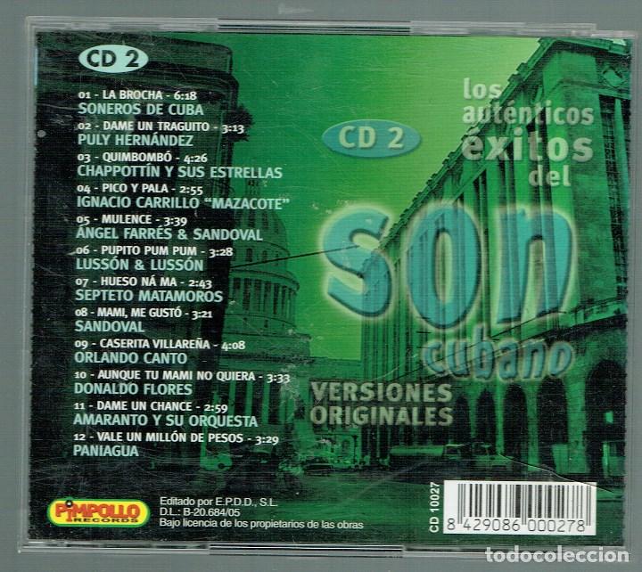 CDs de m&uacute;sica: CD EXISTOS DEL SON CUBANO 12 TEMAS - Foto 2