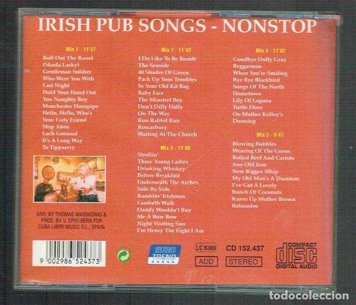 CDs de m&uacute;sica: IRISH PUB SONGS 5 MIX - Foto 2
