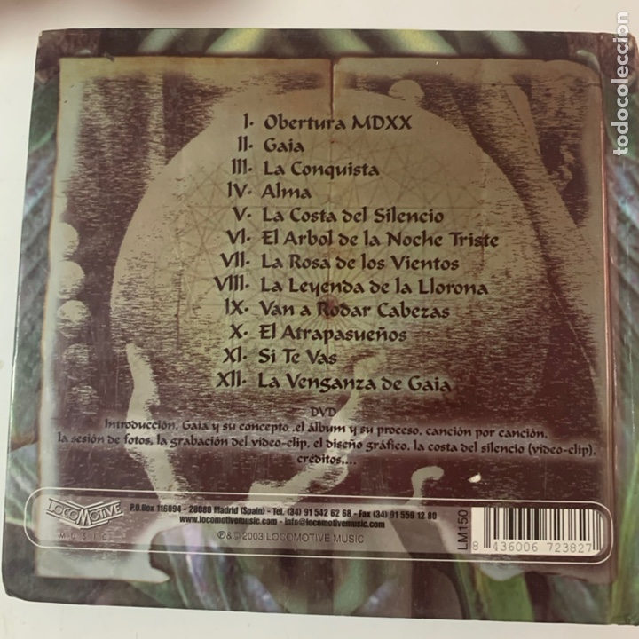 CDs de m&uacute;sica: Cd y dvd el mago de oz gaia - Foto 5