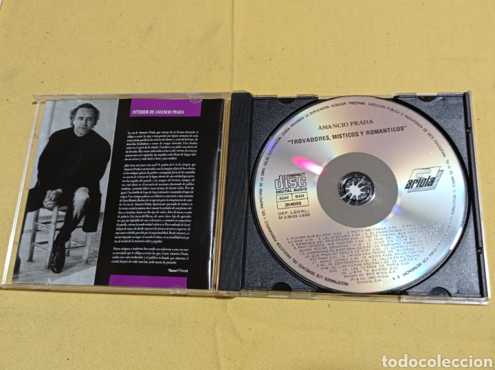 CDs de m&uacute;sica: CD AMANCIO PRADA - Foto 2