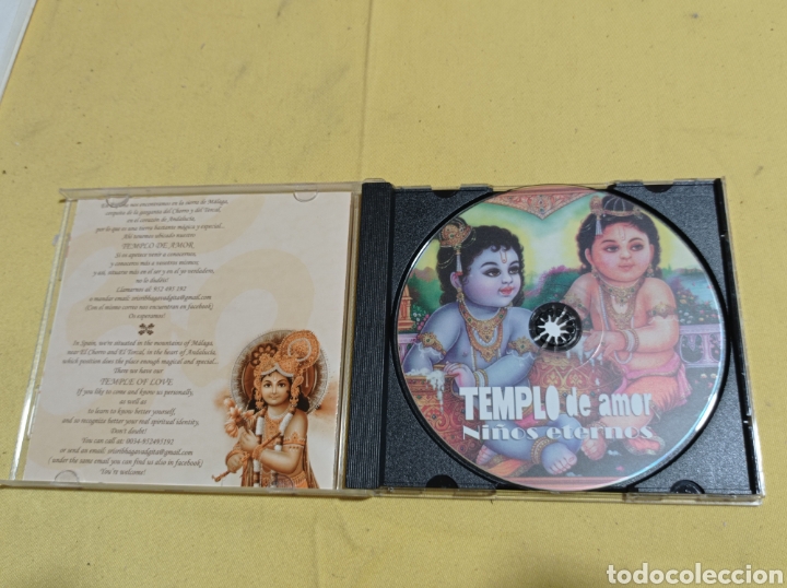 CDs de m&uacute;sica: CD TEMPLO DE AMOR NI&Ntilde;OS ETERNOS - Foto 2
