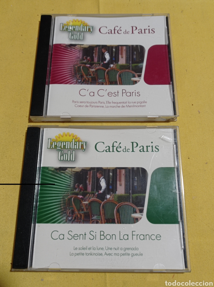 CDs de m&uacute;sica: CDS CAFE DE PARIS - Foto 1