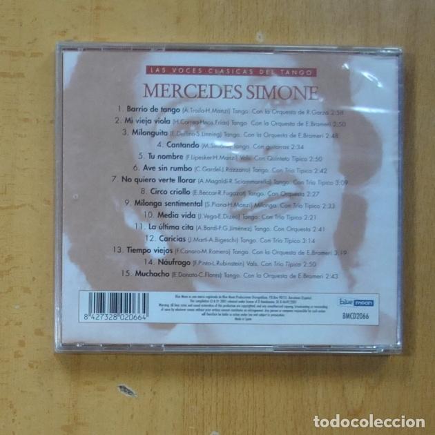 CDs de m&uacute;sica: MERCEDES SIMONE - 15 GRANDES EXITOS - CD - Foto 2