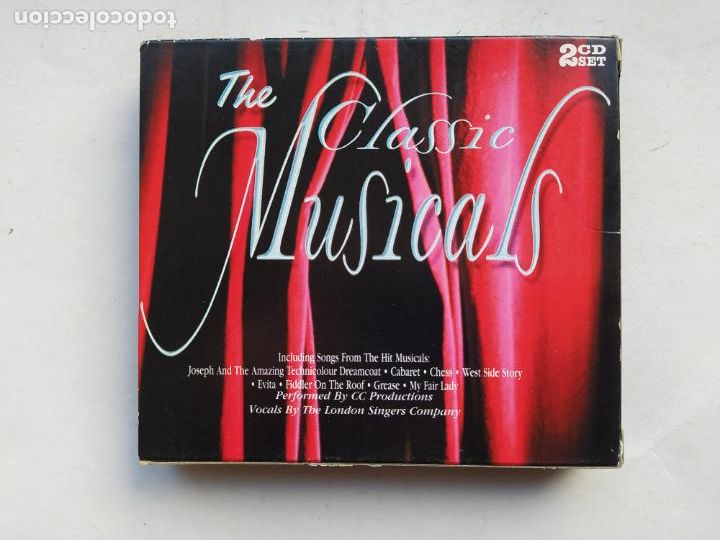 CDs de Musique: THE CLASSIC MUSICALS. 2 CD'S SET. TDKCD26