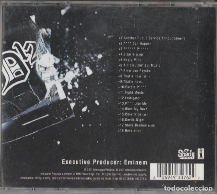 CDs de m&uacute;sica: CD D12 - DEVILS NIGHT- EDICION LIMITADA DOBLE CD - HIP HOP - Foto 2