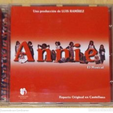 CDs de Música: ANNIE EL MUSICAL - CD 2001 REPARTO ORIGINAL EN CASTELLANO - PRODUCCIÓN DE LUIS RAMIREZ. Lote 248060675