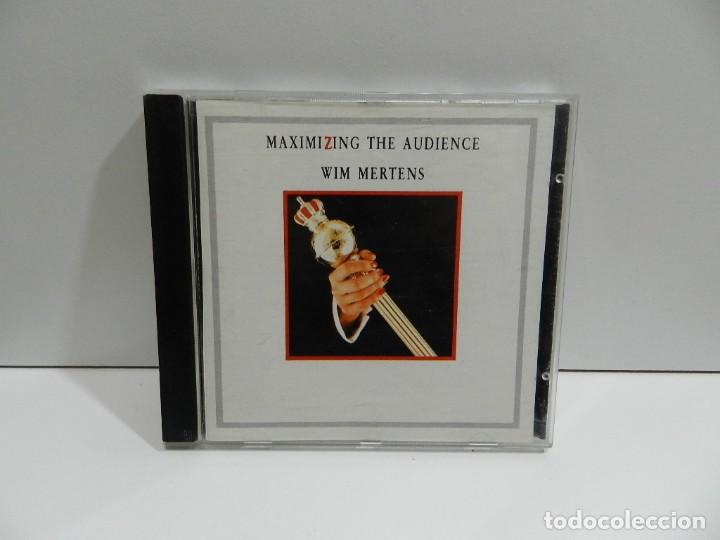 CDs de m&uacute;sica: DISCO CD. Wim Mertens &lrm;&ndash; Maximizing The Audience. COMPACT DISC. - Foto 1