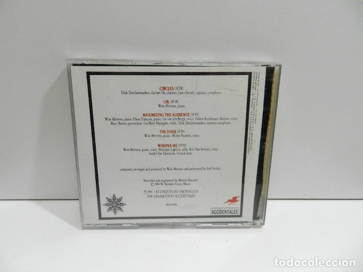 CDs de m&uacute;sica: DISCO CD. Wim Mertens &lrm;&ndash; Maximizing The Audience. COMPACT DISC. - Foto 2