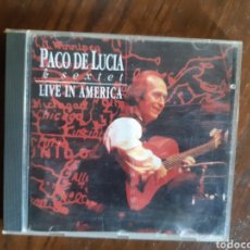 CDs de Música: PACO DE LUCIA LIVE IN AMERICA. Lote 248099205