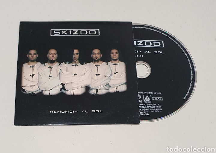 CDs de m&uacute;sica: SKIZOO / CD SINGLE PROMO / RENUNCIA AL SOL - Foto 1