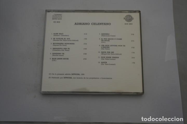 CDs de m&uacute;sica: COMO NUEVO - CD - ADRIANO CELENTANO - Foto 3