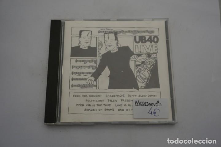CDs de m&uacute;sica: COMO NUEVO - CD - UB40 - LIVE - Foto 1