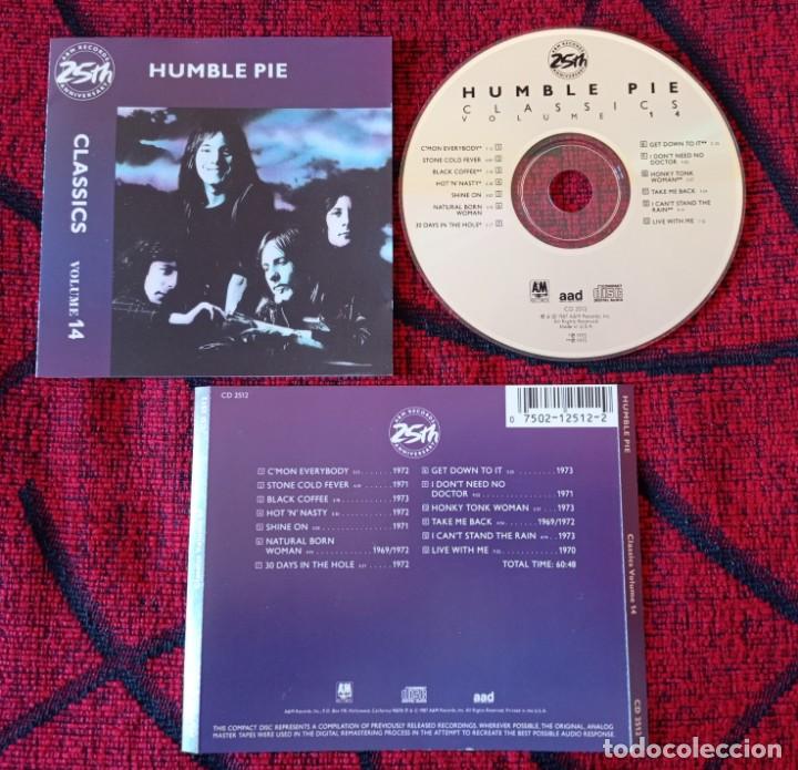 CDs de m&uacute;sica: HUMBLE PIE ** Classics Vol. 14 ** CD ORIGINAL 1987 USA - Foto 1