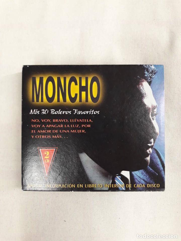 Music CDs: MONCHO.MIS 30 BOLEROS FAVORITOS. 2 CD.