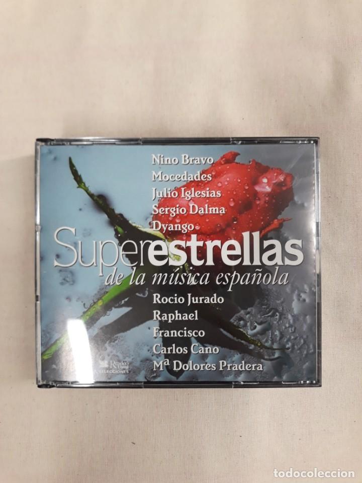 Music CDs: SUPERESTRELLAS DE LA M&Uacute;SICA ESPA&Ntilde;OLA.5 CD.
