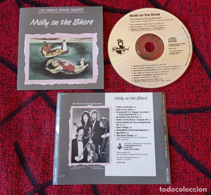 Music CDs: THE GREENE STRING QUARTET ** Molly On The Shore ** CD ORIGINAL 1988 USA