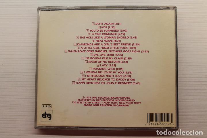 CDs de m&uacute;sica: CD MARILYN MONROE, NEVER BEFORE AND NEVER AGAIN - Foto 2