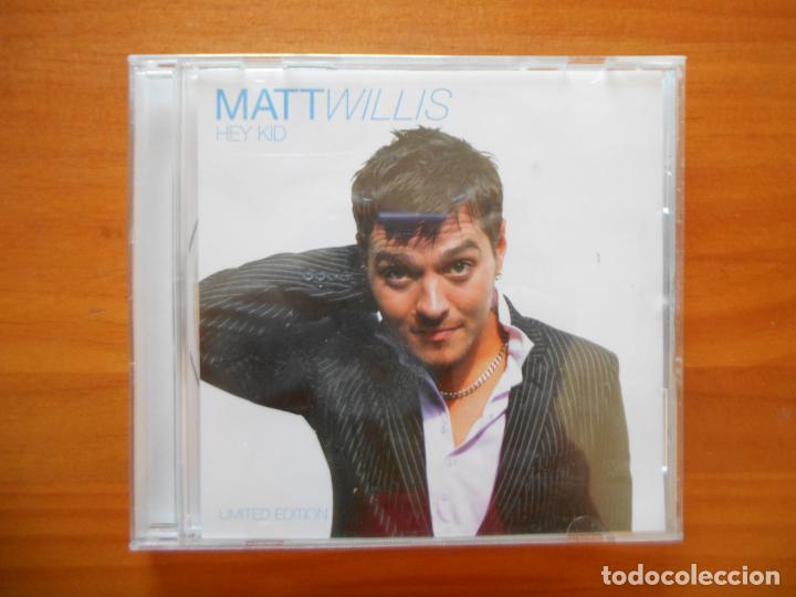 CDs de m&uacute;sica: CD MATT WILLIS - HEY KID (4 TRACKS) (J5) - Foto 1
