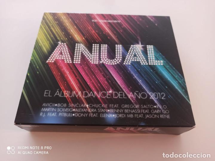 CDs de m&uacute;sica: Anual (El Album Dance Del A&ntilde;o 2012) (3xCD, Comp) - Foto 1