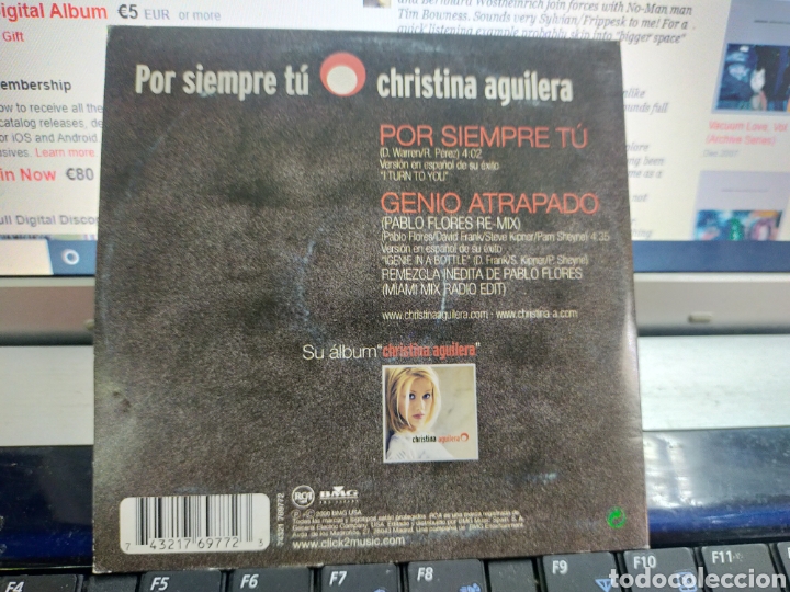 CDs de m&uacute;sica: Christina Aguilera cd single 2000 - Foto 2