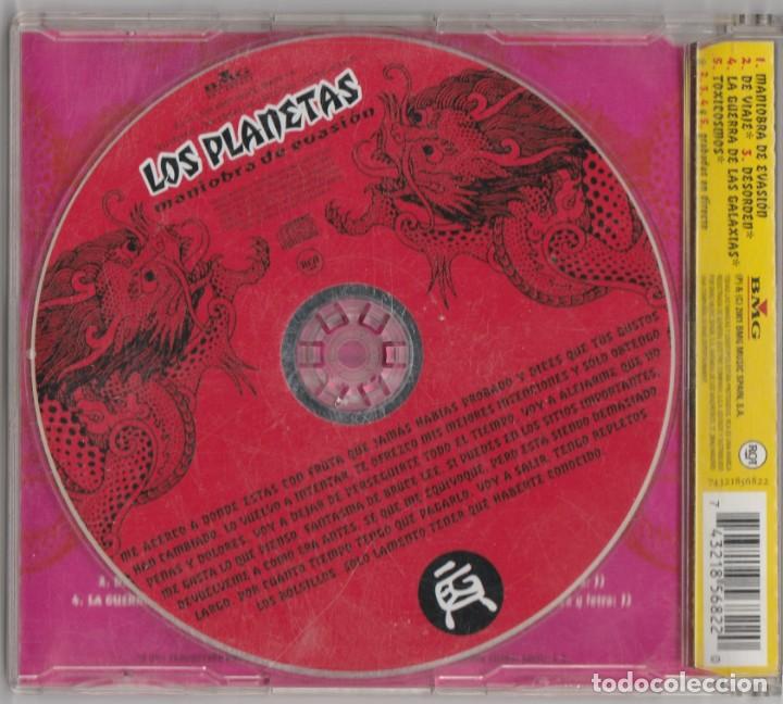CDs de m&uacute;sica: CD LOS PLANETAS - MANIOBRAS DE EVASION - CD SINGLE - Foto 2