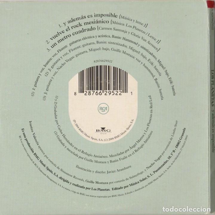 CDs de m&uacute;sica: CD LOS PLANETAS - Y ADEMAS ES POSIBLE - Foto 2