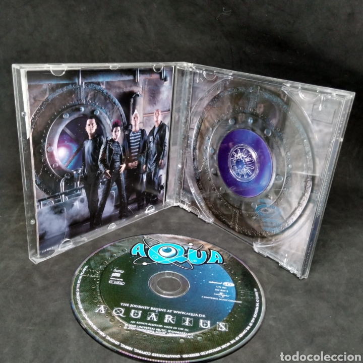 CDs de m&uacute;sica: AQUA - AQUARIUS - CD - 2000 - DISCO VERIFICADO - Foto 3
