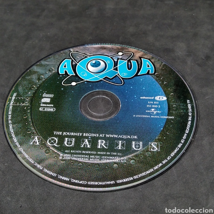 CDs de m&uacute;sica: AQUA - AQUARIUS - CD - 2000 - DISCO VERIFICADO - Foto 7