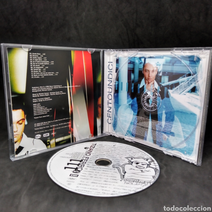 CDs de m&uacute;sica: TIZIANO FERRO - 111 - CIENTO ONCE - 2003 - CD - Foto 3