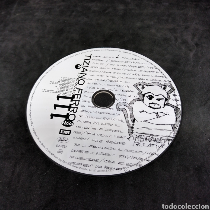 CDs de m&uacute;sica: TIZIANO FERRO - 111 - CIENTO ONCE - 2003 - CD - Foto 8