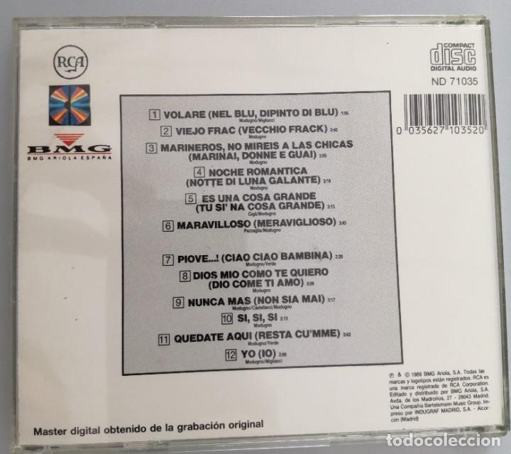 CDs de m&uacute;sica: Domenico Modugno - Antolog&iacute;a - Foto 2