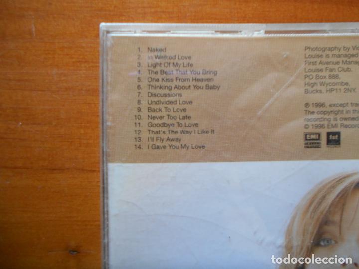 CDs de m&uacute;sica: CD LOUISE - NAKED (L5) - Foto 2