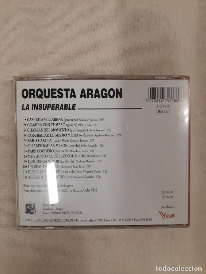 CDs de m&uacute;sica: ORQUESTA ARAG&Oacute;N. LA INSUPERABLE.CD. - Foto 2