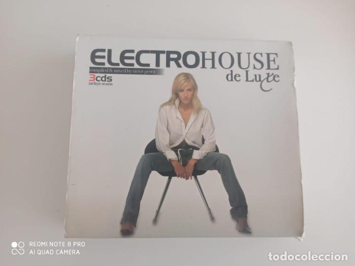 CDs de m&uacute;sica: Electrohouse De Luxe (3xCD, Comp, P/Mixed) - Foto 1