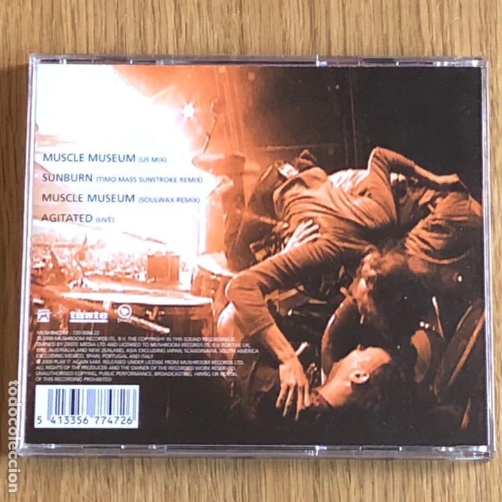 CDs de m&uacute;sica: MUSE - Muscle Museum - cd single - Foto 2