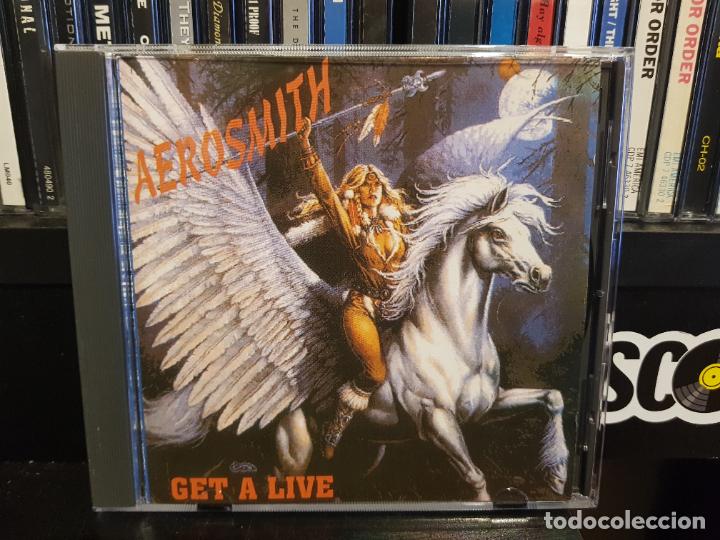 CDs de m&uacute;sica: AEROSMITH - GET A LIVE - Foto 1