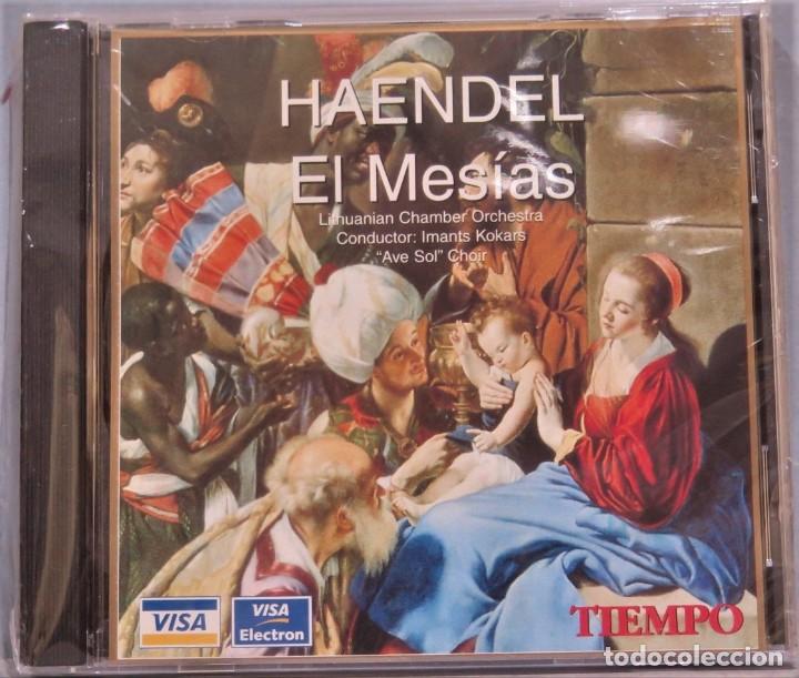 CDs de m&uacute;sica: CD. EL MESIAS. HAENDEL. PRECINTADO - Foto 1