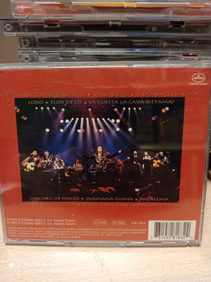 CDs de m&uacute;sica: KETAMA - DE AKI A KETAMA - CD - Foto 2