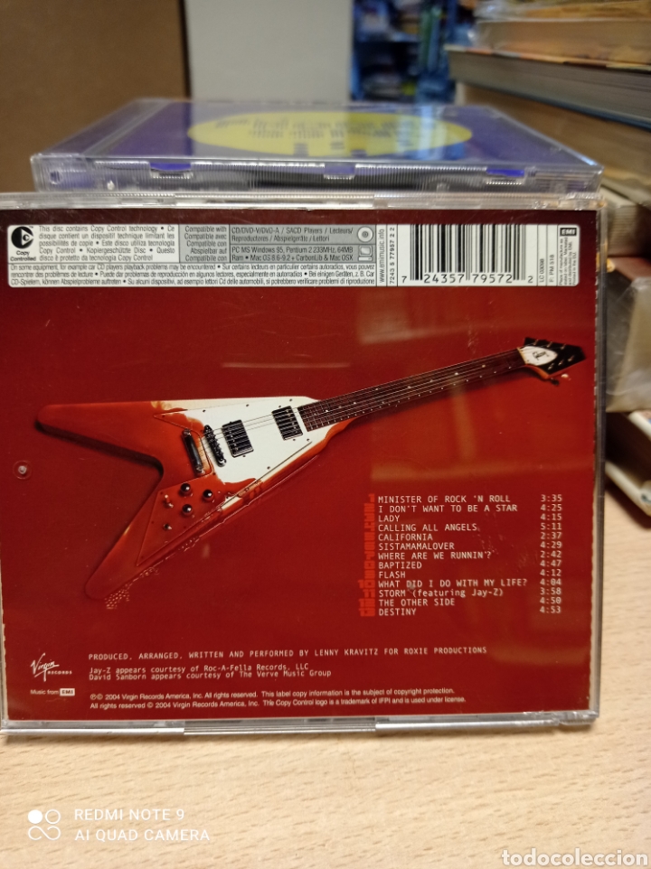 CDs de m&uacute;sica: LENNY KRAVITZ - BAPTISM - CD - Foto 2