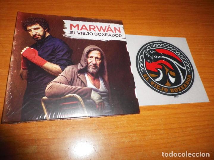 CDs de Musique: MARWAN El viejo boxeador CD ALBUM + PEGATINA PARCHE DIGIPACK PRECINTADO 2020 DUO NACH TIENE 10 TEMAS
