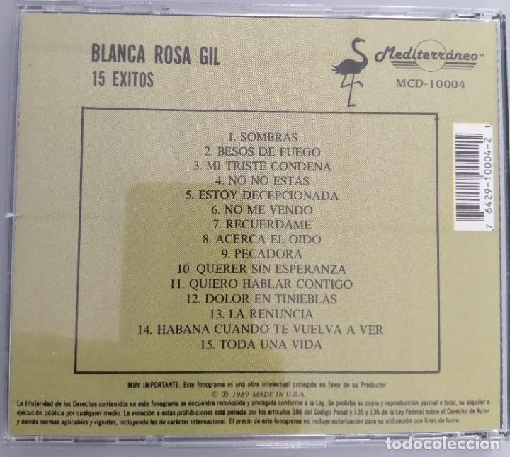 CDs de m&uacute;sica: Blanca Rosa Gil - 15 grandes exitos - Foto 2