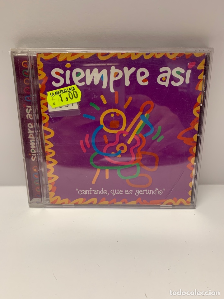 CD di Musica: SCD129 siempre as&iacute; - cantando que es gerundio CD SEGUNDA MANO