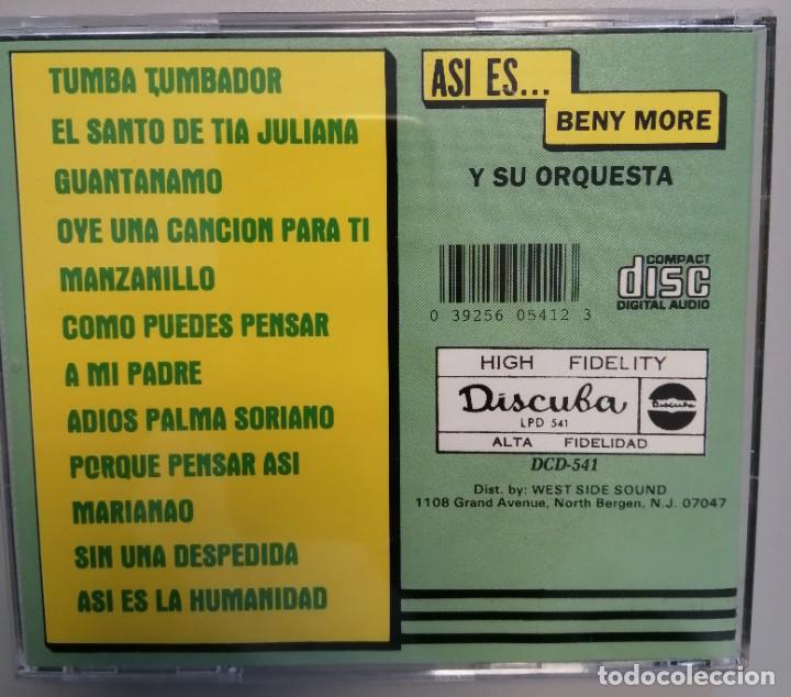 CDs de m&uacute;sica: BENNY MORE, ASI ES...BENY - Foto 2