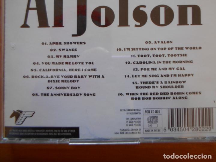 CDs de m&uacute;sica: CD AL JOLSON - APRIL SHOWERS (O5) - Foto 2