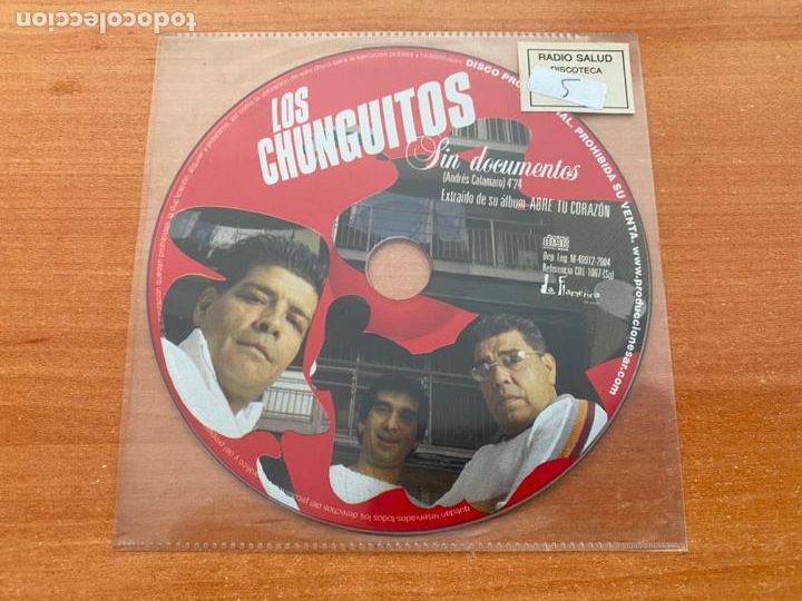 CDs de m&uacute;sica: LOS CHUNGUITOS (SIN DOCUMENTOS) CD SINGLE 1 CANCION (CDIB15) - Foto 1