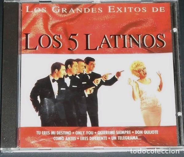 CDs de m&uacute;sica: Los Grandes &Eacute;xitos De Los 5 Latinos - CD - Foto 1